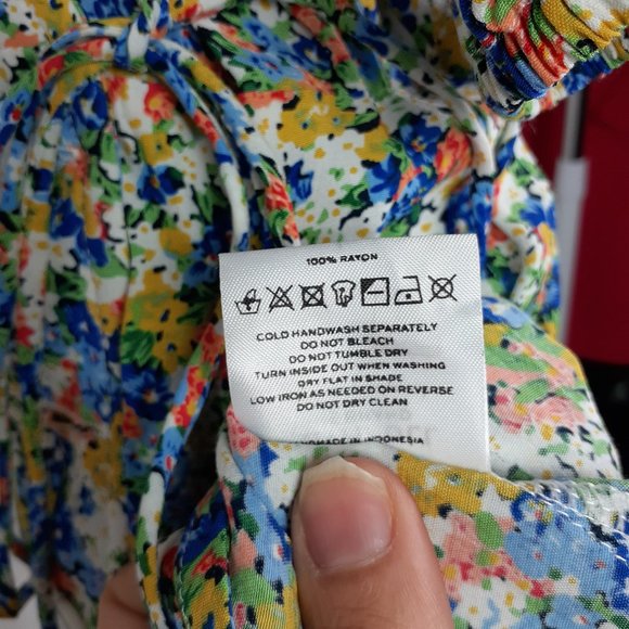 Faithfull the Brand Marta Midi Floral Dress Size 4 - Picture 5 of 5